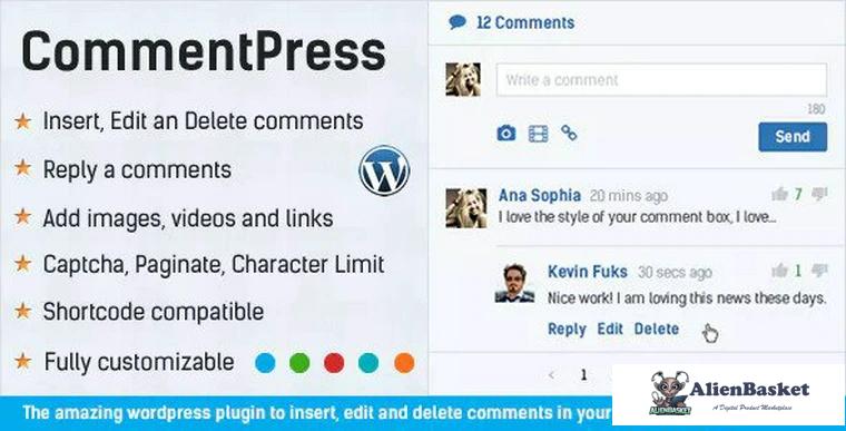 91537  CommentPress v2.8.1 - Ajax Comments, Insert, Edit and Delete