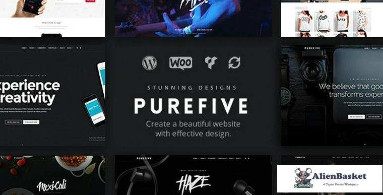 68882  Purefive v1.0.4 - Multipurpose, Multiconcept Theme