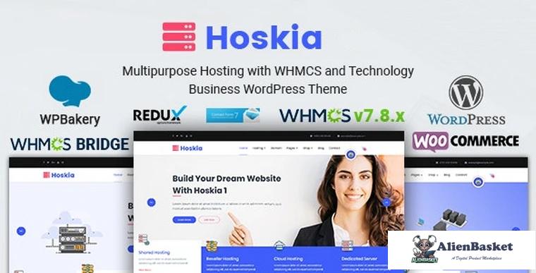 81682  Hoskia v2.4 - Multipurpose Hosting with WHMCS Theme