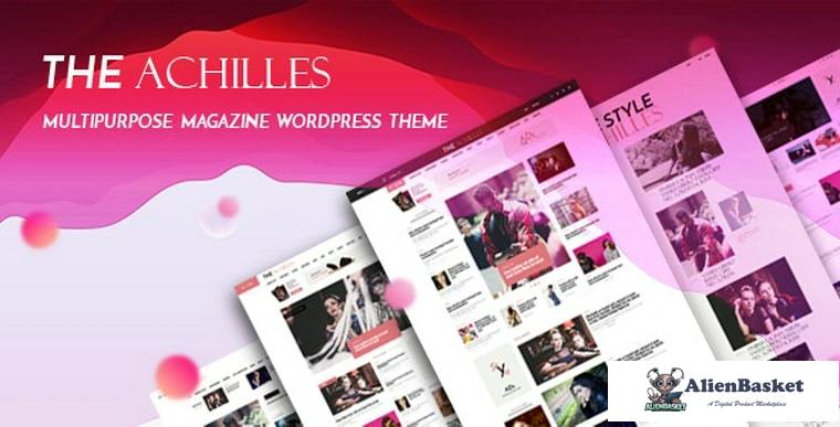 77756  Achilles v1.7 - Multipurpose Magazine & Blog WordPress Theme