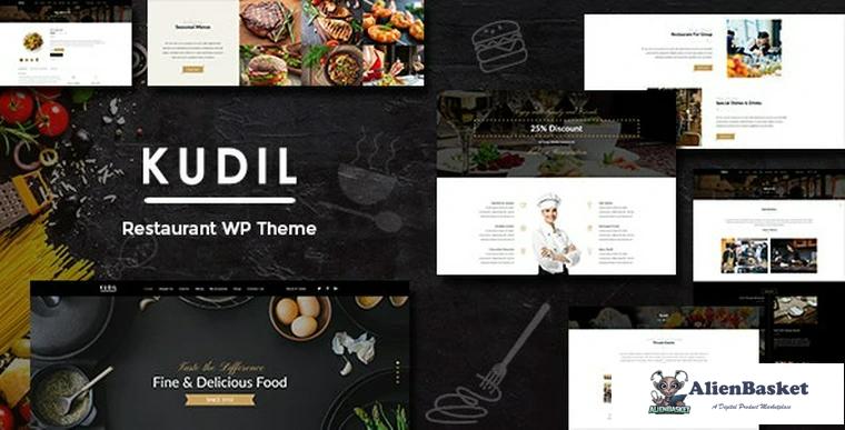 89325  Kudil v2.4 - Cafe, Restaurant WordPress Theme