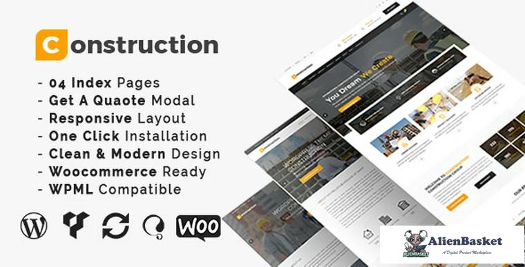 69756  Construction v3.2 - Construction And Building Business Theme