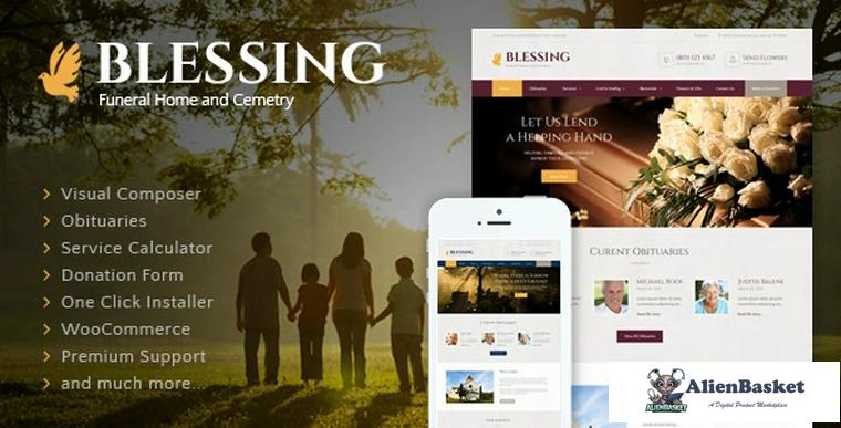 93668  Blessing v3.2.9 - Funeral Home WordPress Theme