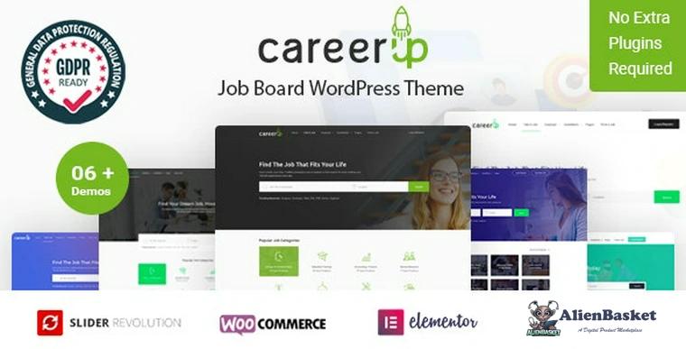 89504  CareerUp v2.3.24 - Job Board WordPress Theme