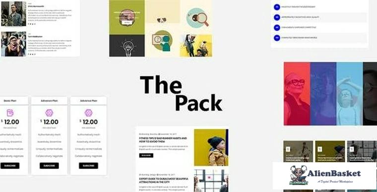 74790  The Pack v1.0 - Elementor Page Builder Addon