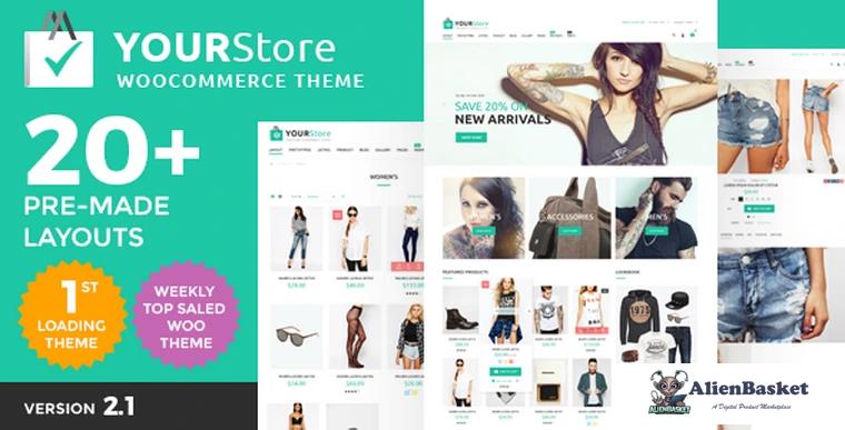 76448  YourStore v2.5 - Woocommerce theme