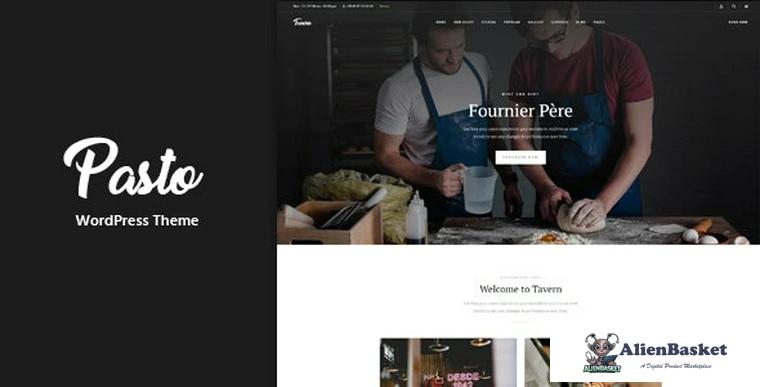 79232  Pasto v1.0.0 - Restaurant & Cafe Responsive WordPress Theme