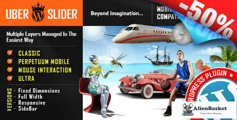 75547  UberSlider v1.8.3.1 - Layer Slider WordPress Plugin