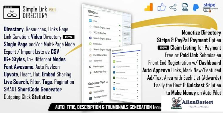76271  Simple Link Directory Pro v11.6.8