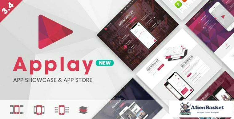 81029  Applay v3.4 - WordPress App Showcase & App Store Theme