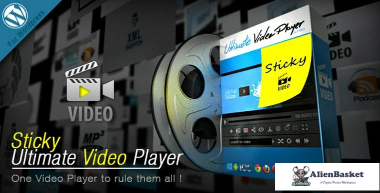 72818  Sticky v1.2 - Ultimate Video Player Wordpress Plugin