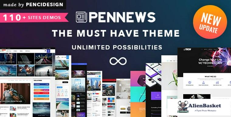 80889  PenNews v6.5.7 - News/ Magazine/ Business/ Portfolio