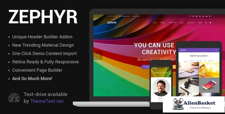 82283  Zephyr v7.2 - Material Design Theme