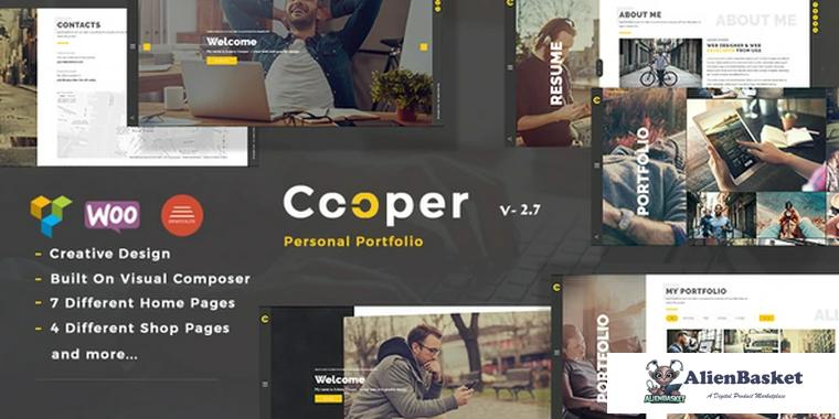 91839  Cooper v5.3 - Creative Responsive Personal Portfolio Theme