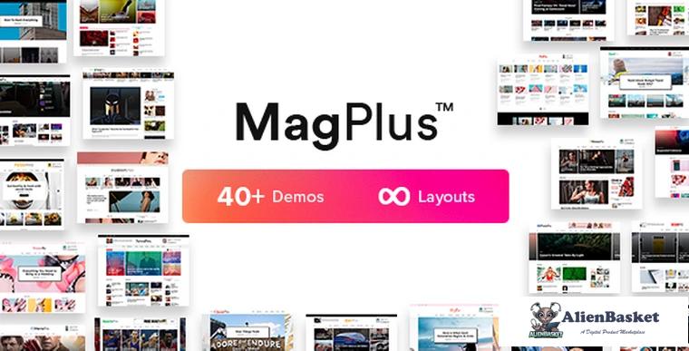 78297  MagPlus v5.2 - Blog & Magazine WordPress Theme