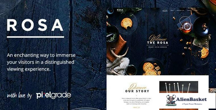 85788  ROSA v2.7.0 - An Exquisite Restaurant WordPress Theme