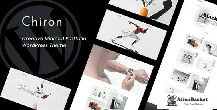 76590  Chiron v1.0 - Creative Minimal Portfolio WordPress Theme