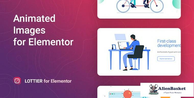 83614  Lottier v1.0.0 - Lottie Animated Images for Elementor