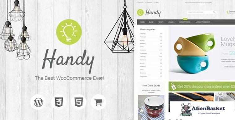 81881  Handy v5.1.0 - Handmade Shop WordPress WooCommerce Theme