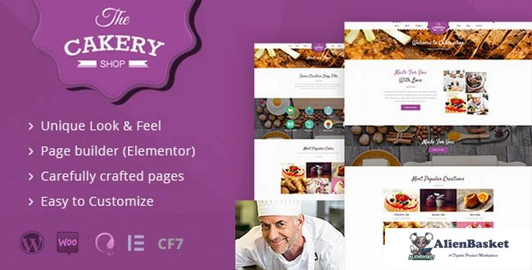 71216  Cakeryshop v2.2 - Cake WordPress Theme