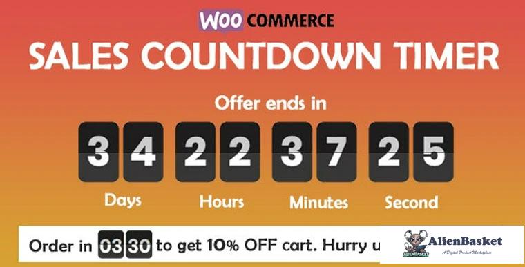 87709  Checkout Countdown v1.0.1.4 - Sales Countdown Timer for WooCommerce and WordPress