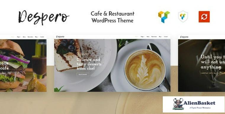 81810  Despero v1.2 - Cafe & Restaurant Theme