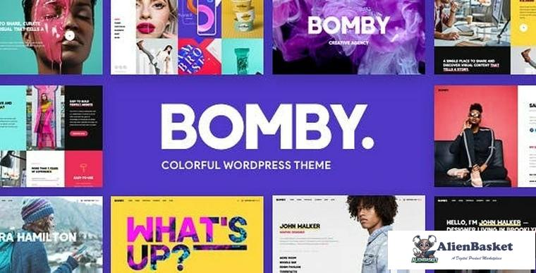 76804  Bomby v1.4 - Creative Multi-Purpose WordPress Theme