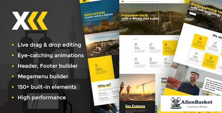 84795  Samatex v2.2 - Industrial WordPress Theme + Woocommerce