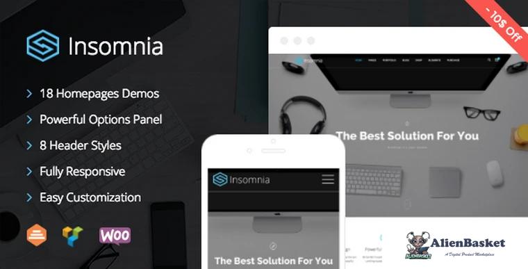 71148  Insomnia v1.1.5 - Beautiful and Modern Creative Theme