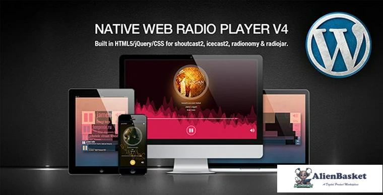 86210  Native Web Radio v5.20.09.08 - Player WordPress Plugin