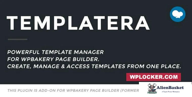 83890  Templatera v2.0.4 - Template Manager for WPBakery Page Builder