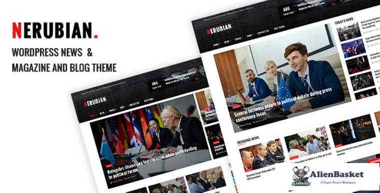 72772  Nerubian v1.0.7 - A Modern News & Magazine Theme