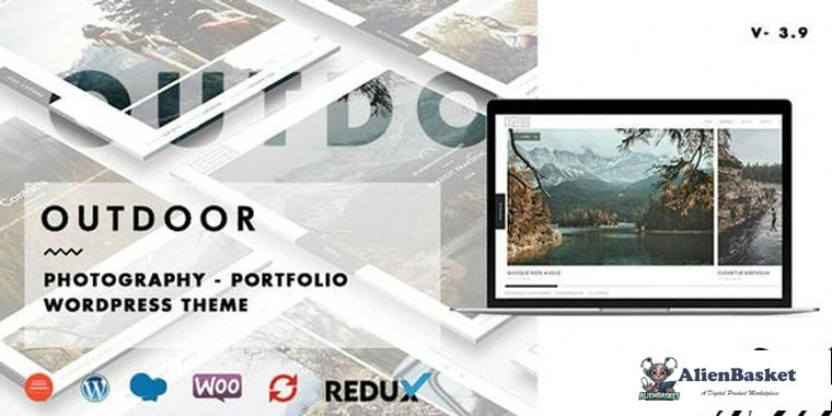 91773  Outdoor v3.9.7 - Creative Photography / Portfolio WordPress Theme