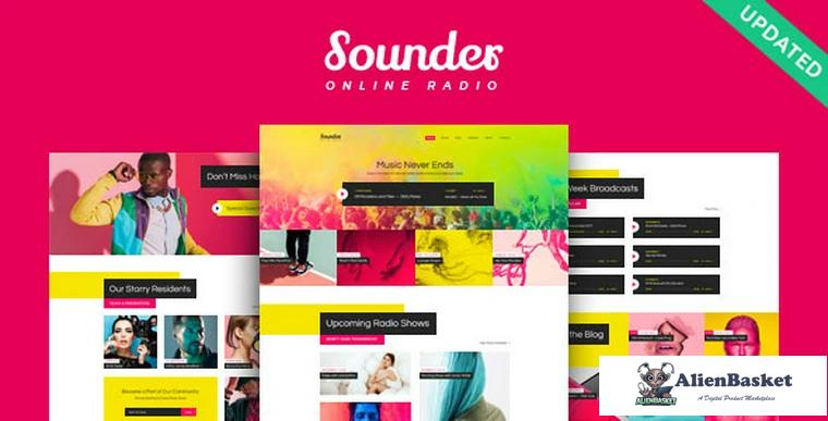 94982  Sounder v1.3.8 - Online Radio WordPress Theme