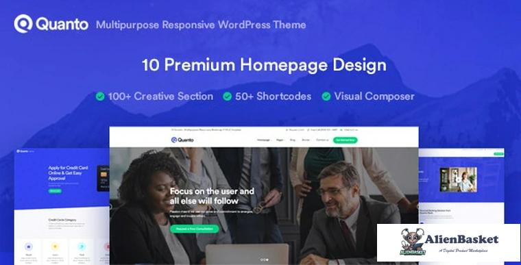 90608  Quanto v1.1.2 - Business Responsive WordPress Theme