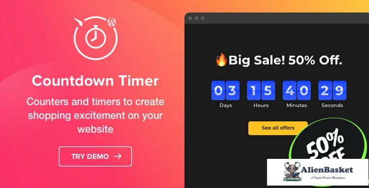 73738  Countdown Timer v1.0 - Countdown Timer plugin