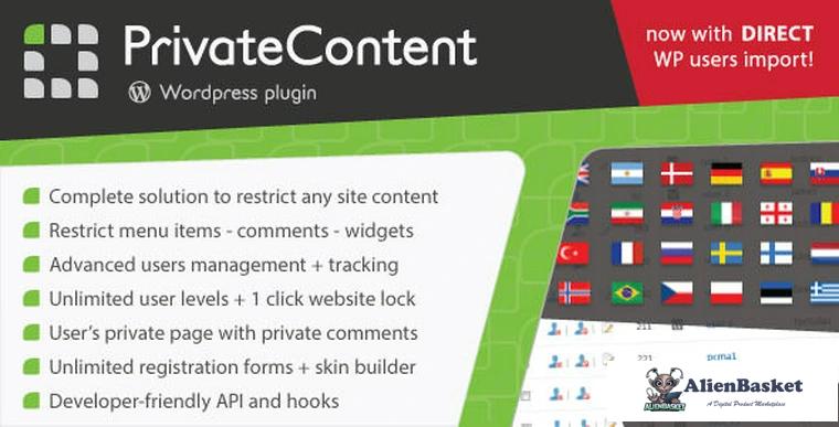 91443  PrivateContent v8.4.0 - Multilevel Content Plugin