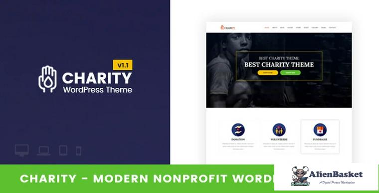 72830  Charity v1.3 - Nonprofit WordPress Theme