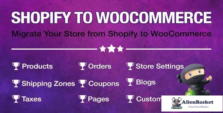 80154  Import Shopify to WooCommerce v1.0.8 - Migrate Your Store from Shopify to WooCommerce