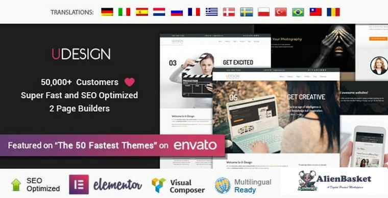 83905  uDesign v3.4.0 - Responsive WordPress Theme