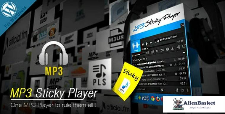 75807  MP3 Sticky Player v5.8 - Wordpress Plugin