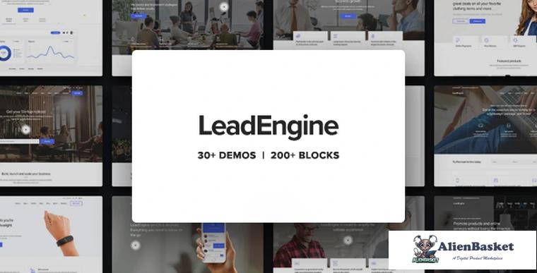 95108  LeadEngine v4.8 - Multi-Purpose Theme with Page Builder