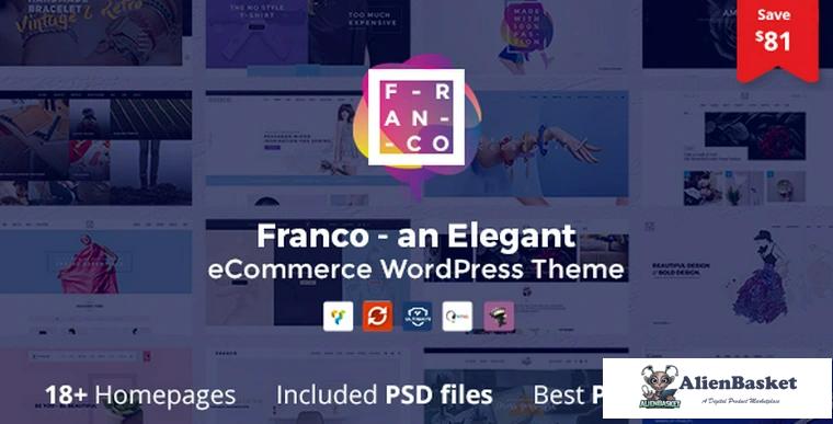 91124  Franco v1.3.6 - Elegant WooCommerce WordPress Theme