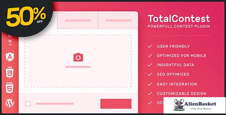 80572  TotalContest Pro v2.0.0 - Responsive Contest Plugin