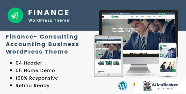 93251  Finance v1.4.8 - Consulting, Accounting WordPress Theme