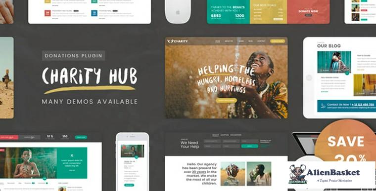 70597  Charity Foundation v1.1 - Charity Hub WP Theme