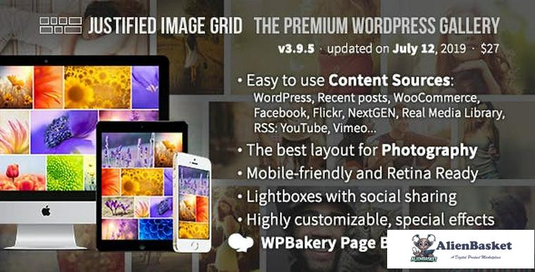 84319  Justified Image Grid v3.9.7 - Premium WordPress Gallery