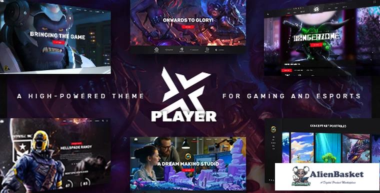 72160  PlayerX v1.1 - A High-powered Theme for Gaming