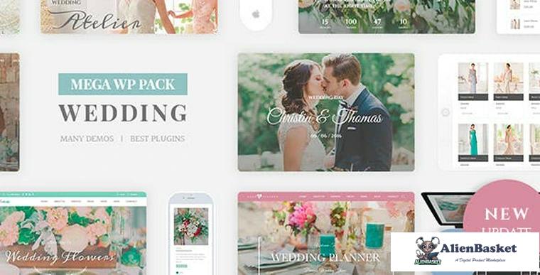 85910  Wedding Industry v4.6 - Wedding Multipurpose Couple WP