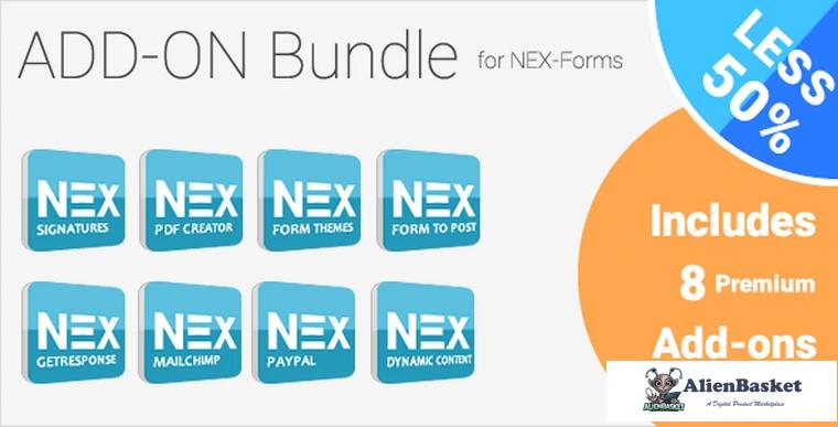 71292  Add-on Bundle for NEX-Forms - WordPress Form Builder